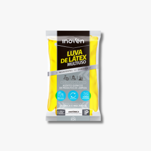 LUVA DE LÁTEX AMARELA