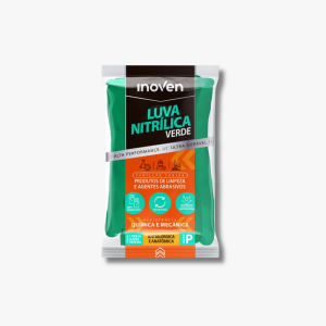 LUVA NITRÍLICA VERDE