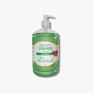 SABONETE LÍQUIDO PUMP PEROLADO ERVA DOCE - 1 LITRO
