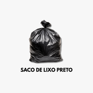 SACO DE LIXO SUBLIME - PRETO