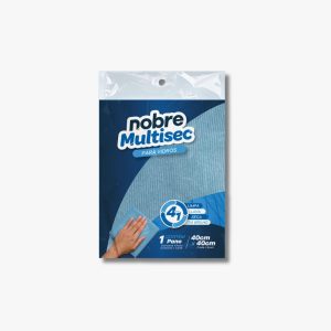 PANO DE MICROFIBRA PARA VIDROS - AZUL