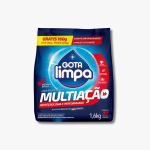LAVA ROUPAS EM PÓ MULTIAÇÃO 1,6KG